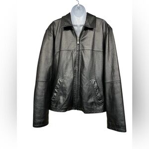 M. Julian men’s leather jacket size large